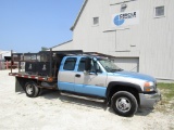 2004 GMC 3500 Duramax Crew Cab Utility Truck