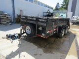 1997 Ja-Mar, Type TA613BX Trailer with Ramp, VIN #4AJFBB1320VJ019887