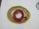 (1) Orange, (1) Yellow Extension Cord