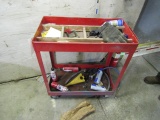 Red Utility Cart