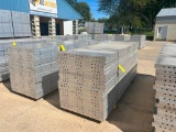 (20) NEW 3' x 10' Wall Ties Aluminum Concrete Forms, 6-12 Hole Pattern. Located in Mt. Pleasant, IA