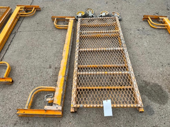 Bil-Jax Pro-Jax Utility Scaffold with casters. Located in Mt. Pleasant, IA