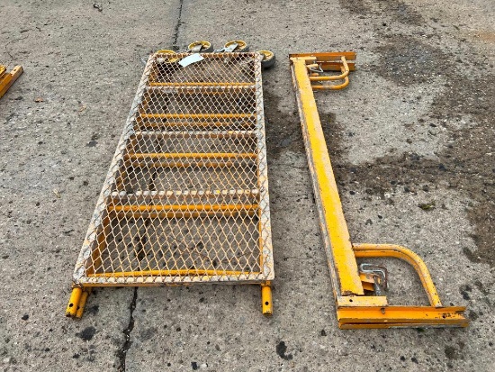 Bil-Jax Pro-Jax Utility Scaffold with casters. Located in Mt. Pleasant, IA