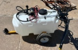 Countyline Tractor Supply 30 Gallon Sprayer, Model TX30G-CL, High Flo Gold Series Pump. Located in