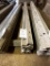 (9) 8' w's, hinged, Tuf-n-lite aluminum concrete forms, smooth, 6-12 hole pattern