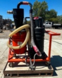 Husqvarna V1000 HEPA Vac, Honda GVX340 engine, runs and operates