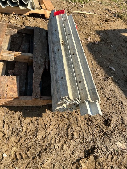 (10) 4' Ws, Western Aluminum Concrete Forms, Smooth, 6-12 Hole Pattern, Located in Latham, NY.