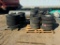Various Sizes of New and Used Tires