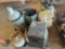 Pallet of Propane Tanks, Duct, Heater