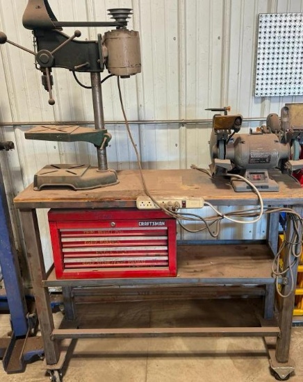 Tool Bench with Contents`