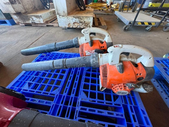 (2) Stihl BG56C Gas Blower
