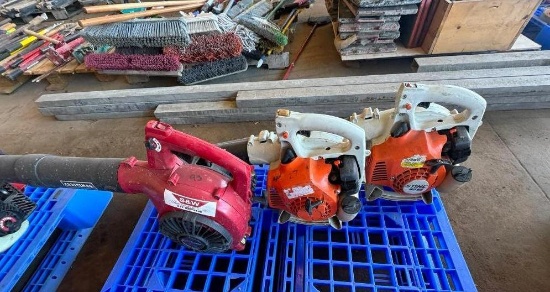 (3) Gas Blowers