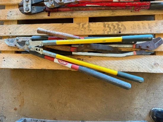 Pallet of Various Hand Tools
