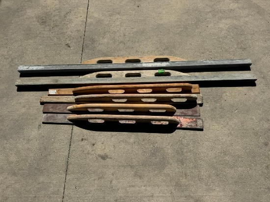 (4) Concrete Darbies (2) Concrete Straight Edges