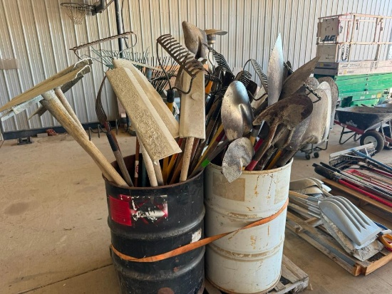 Assorted Concrete Tools