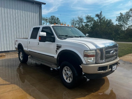 2010 Ford F250 Lariat Super Duty King Ranch 4x4 Crew Cab Truck