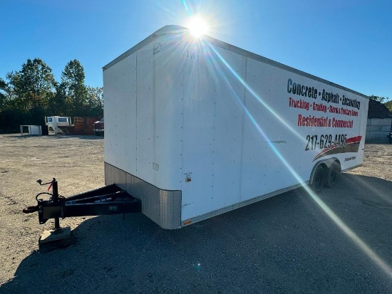 2003 Wells Cargo 24' Tandem Axle Enclosed Trailer