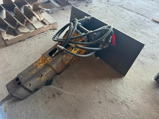 Indeco Hydraulic Hammer Skid Steer Attachment