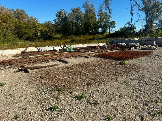 Various Sizes and Lengths of Rebar