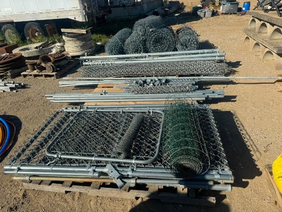 Fence Poles and Fencing