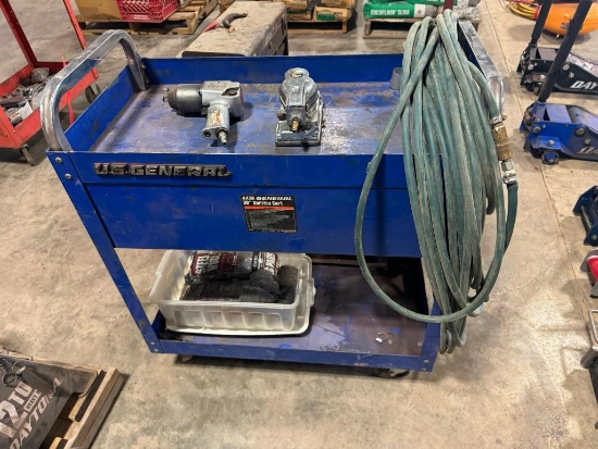 Pneumatic Tools and Cart