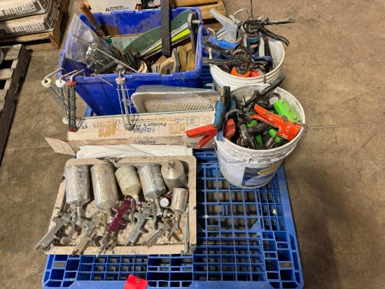 Pallet of Painting Tools