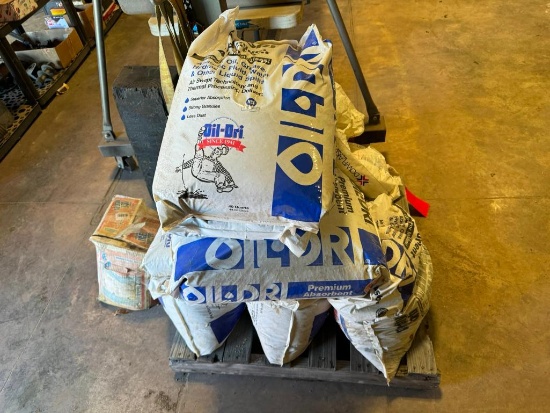 Pallet of Oil-Dri