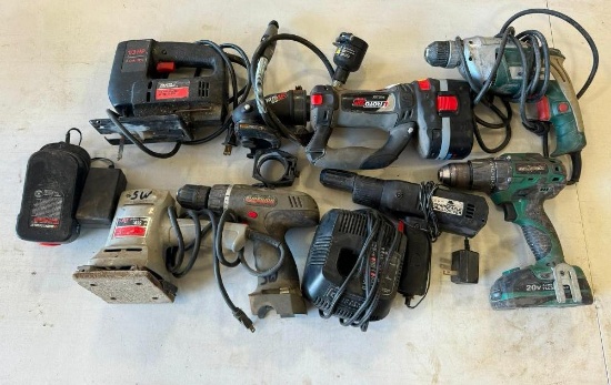 Assorted Power Tools