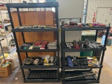 (2) Shelves with Contents