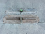 (2) Round End Concrete Bull Floats