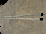 (2) 16' Aluminum Concrete Screed Board