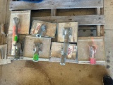 (7) Concrete Bull Float Groover Attachments