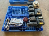 Pallet of Concrete Saw Parts