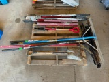 Pallet of Landscaping Tools