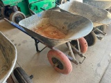 Two-Wheel Steel Wheelbarrow