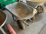 Two-Wheel Steel Wheelbarrow
