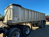 1997 Ravens 24' Aluminum End-Dump Trailer