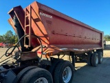 1969 Dierzen 23' Steel End-Dump Trailer