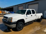 2004 Chevy Silverado 3500 4x4 Crew Cab Truck