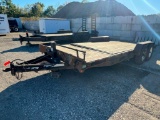 2013 Barlow 22' Tandem Axle Tilt Deck Trailer