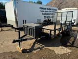 2012 Trotter 12' Single Axle Trailer with Ramp