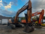 Case CX240B Tracked Excavator with Hydraulic Thumb