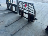 Bradco Skid Steer Pallet Fork Attachment