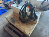 Delta L-Shape 105 Gallon Transfer Tank with Pump