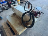 Delta L-Shape 100 Gallon Transfer Tank with Pump