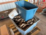 Pallet of Wood Forming Stakes
