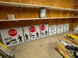 Metal Pedestrian Signs