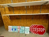Metal Traffic and Parking Signs