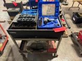 Cart of Pneumatic Tools and Sockets