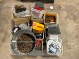 Pallet of Screws, Fasteners and Nails